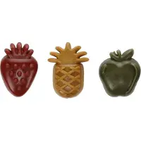Flamingo Hundesnack Grøntsags-og Frugtblanding Med Jordbær Ananas Og æble 150 Stykker