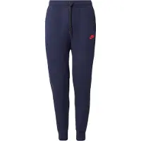 Nike Bukser 'TCH FLC' navy / knaldrød