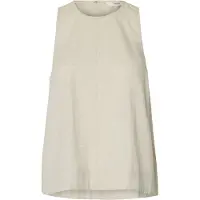 Selected Bluse 'SLFLUISA' creme