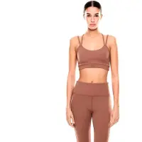 EA7 EA7til kvinder. 7W000921_AF21585 Top Vigor7 brun (S), Sport, Multisport, Polyester, Uden ærmer/stropper