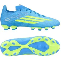 Adidas F50 League MG Ice Cold Precision - Blå/Gul/Lyseblå Børn - Multi Ground (MG), størrelse 28½