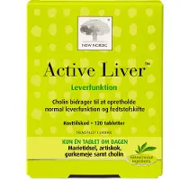 New Nordic Active Liver 120 tabl - 2 for 978,-