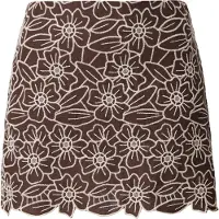 Abercrombie & Fitch Nederdel 'SCARLETT' lysebeige / brun