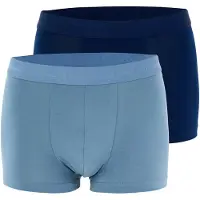 Dagi Boksershorts navy / lyseblå