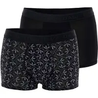 Dagi Boksershorts mørkegrå / sort