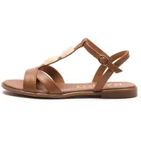 Rylko Sandaler med rem lysebeige / brun