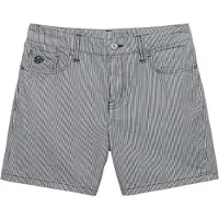 Superdry Superdrytil kvinder. W7110488A Short Rise Stripe marineblå (28), Casual, Bomuld