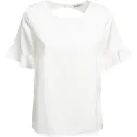 Influencer Bluse hvid
