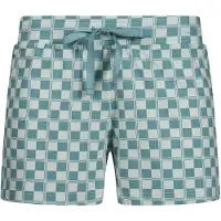 Skiny Pyjamasbukser petroleum / offwhite