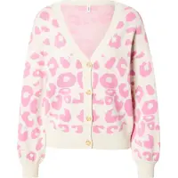 ONLY Cardigan 'ONLLEONA' beige / pink