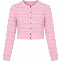 Brave Soul Cardigan lyserød