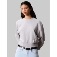Calvin Klein Jeans French Terrry Cropped Sweatshirt