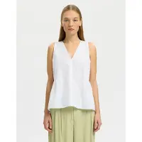 Selected Bluse 'SLFBLAIR' hvid