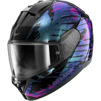 Shark Ridill 2 Reptaia Integralhjelm Sort/Lilla XS