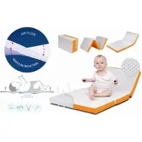 Matex campingmadras 120 x 60 x 6 cm turkisgrøn MT0124