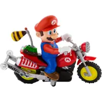 Hot Wheels Fjernstyret Motorcykel - Mario Movie II - Mario Wheel - - OneSize - Bil