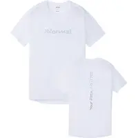 Nnormal - Vandretøj - Race T-Shirt 02 White til Unisex - Størrelse L - Hvid