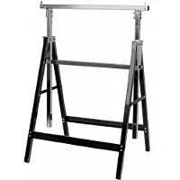 AWTOOLS kobylla/stand justerbar højde 80-130 cm 180 kg