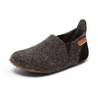 Bisgaard Hjemmesko - Uld - Wool Sailor - Koksgrå - - 33 - Hjemmesko
