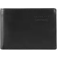 Piquadro Obidos læderpung slim PU257W110R-N sort, til mænd