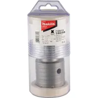 Makita - Kerneskæreradapter med borbit - for mursten, ventileret beton, byggeblokke, sandkaldmursten - 68 mm - SDS-plus