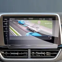 Mtp Products Volkswagen T-Roc 2021-2025 Navigation Skærmbeskyttelse Hærdet Glas - 9H - Klar