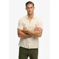Superdry Merchant Textured Kortærmet Skjorte