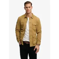 Superdry Superdrytil mænd. M5012347A Brun Burford bomuldsjakke (L), Casual