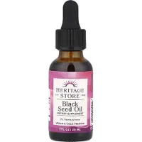 Heritage Store , Sort Sæd Olie, 1 fl oz (30 ml)