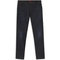 HUGO Extra slim fit jeans i mørkeblå denim med stræk
