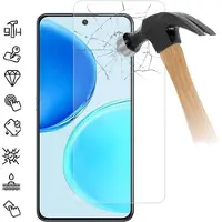 Mtp Products Honor X8d Skærmbeskyttelse Hærdet Glas - 9H - Case Friendly - Gennemsigtig