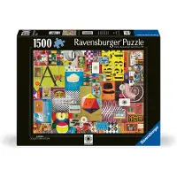 Ravensburger Eames House of Cards 1500 Piece Jigsaw Puzzle för vuxna - 12000428 - Handgjorda verktyg gjorda i Tyskland varje bit passar perfekt i