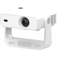 Mtp Products IMC880 bærbar miniprojektor med 4K-videodekodning - Android 14 - hvid
