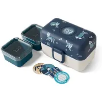 Monbento priešpiečių dėžutė vaikams Tresor 0,75L Wolf