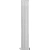MonsterShop Designer fladskærmsradiatorer i højglans hvid 1800 mm x 280 mm