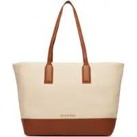 Valentino Shopper 'Sac Cabas Atena Marron Femme Naturale/Cuoio' brun