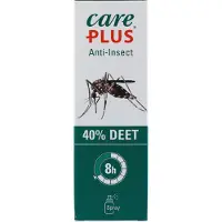 Care plus - Insektbeskyttelse - Anti insect Deet spray 40% 100ML til Unisex - Grøn