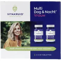 Vitakruid Multi Dag & Nacht Vrouw - 2x30st