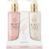 Grace Cole Vanilla Blush & Peony Hand Care Duo - 300+300ml