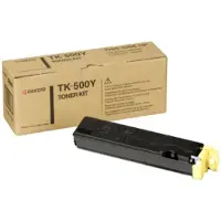 Kyocera Tonerkassette gul 8.000 sider TK500Y Modsvarer: N/A