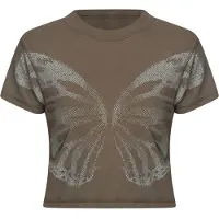Good For Nothing Shirts pastelblå / brun-meleret