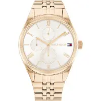 Tommy Hilfiger Dameur 1782593 Monica Hvid/Rosaguldtonet stål Ø38 mm