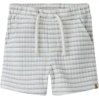 Lil´ Atelier Lil' Atelier Shorts - Rib - Loose - NmmHaldur - Coconut Milk/Dus - - 7 år (122) - Shorts