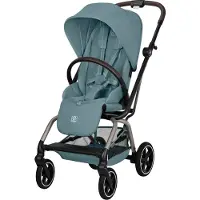 Cybex Klapvogn - Eezy S Twist +2 - Stormy Blue/Light Blue - - OneSize - Klapvogn