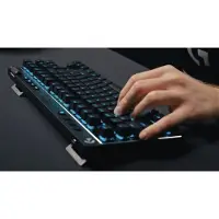 Logitech G PRO X TKL - Tastatur - bagbelyst - trådløs - 2.4 GHz, Bluetooth - QWERTY - US International - tastkontakt: Tactile - pink