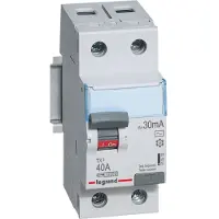 Legrand HPFI- og HFI-relæ 2P 40A 0,03A type AC P302 (411510)