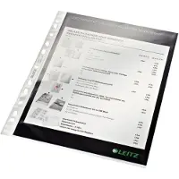 Leitz Standard - Arkbeskytter - for A4 (210 x 297 mm), 220 x 300 mm - Krystalklar (pakke med 100) - for P/N: 10105001, 10105015, 10105045, 10105085, 10105095, 10470037, 10470045, 42020001