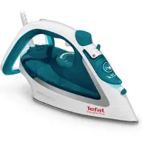 Tefal Easygliss Plus Fv5718 Durilium Soleplate 2400w Dampstrygejern