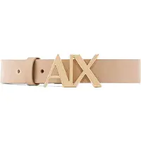 Armani Exchange A|X Armani Exchangetil kvinder. 941125CC719U6223 Beige modebælte (95cm), Casual, Læder
