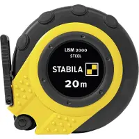 Stabila Lbm 2000 Steel Målebånd 20m